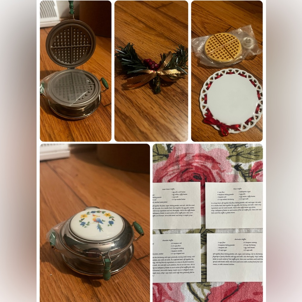 American Girl Kits Christmas Waffle Making Set